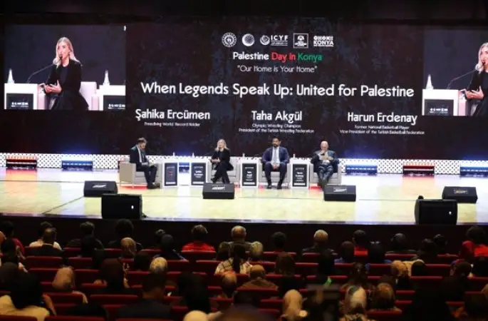 Konya’da Filistin Gençlik Forumu düzenlendi