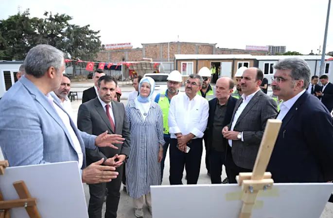 Konya’da iki raylı sistem projesinde çalışmalar incelendi