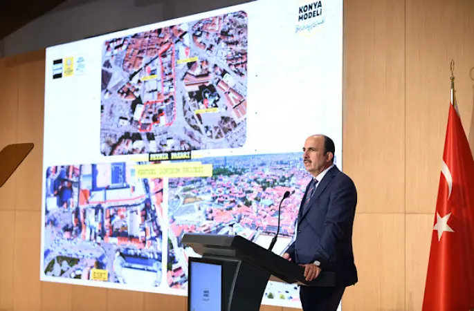 Konya'da kentsel dönüşüm ve kamulaştırma projeleri değerlendirildi