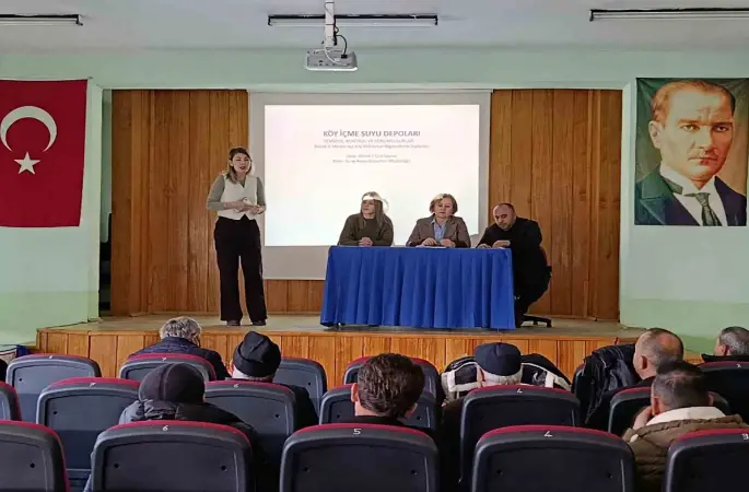 Köylerin su geleceği masaya yatırıldı
