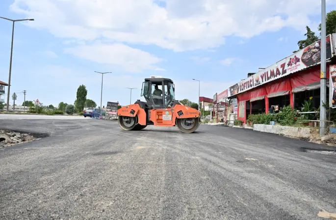 Kula Seyitali Mahallesi'nde sıcak asfalt çalışması tamamlandı