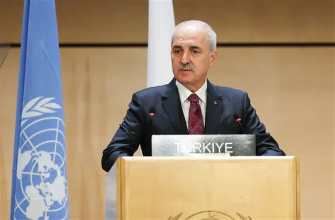 Kurtulmuş, Irak Temsilciler Meclisi Başkanı Halbusi ile görüştü
