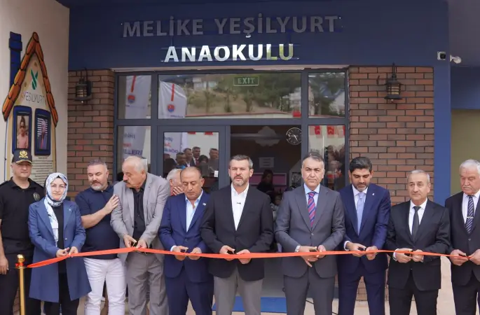 Melike Yeşilyurt Anaokulu, yeni eğitim yılında hizmete açıldı