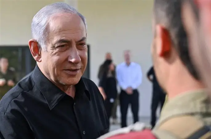 Netanyahu, yeni asker adaylarıyla bir araya geldi