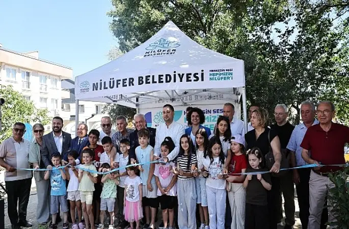 Nilüfer'de Çalı Mehmetçik Parkı açıldı