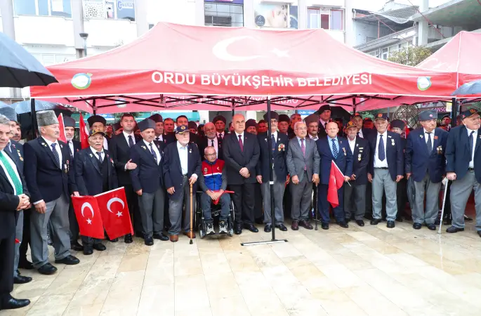 Ordu’da 19 Eylül Gaziler Günü anma programı başladı