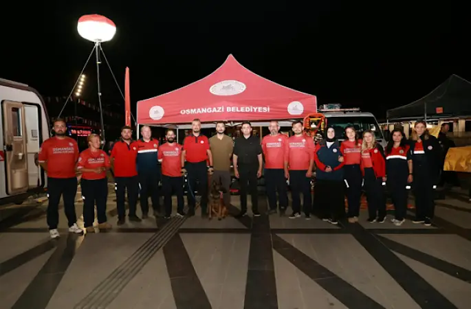 Osmangazi’de 17 Ağustos Marmara Depremi’nin 27’nci yıl dönümünde anma programı
