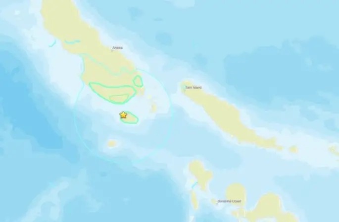 Papua Yeni Gine’de deprem
