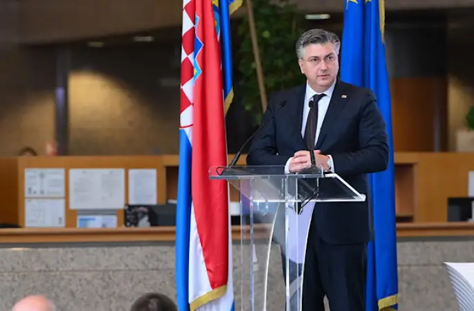 Plenkovic: ABD'yi kilit bir ekonomik ortak olarak görüyoruz