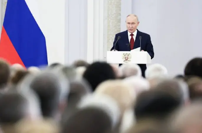Putin: Rusya hedeflerine ulaşacak ve zafer için çalışmaya devam edecek