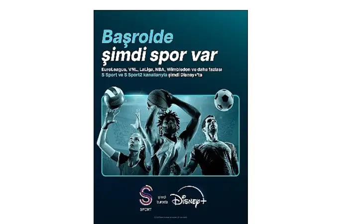 S Sport ve S Sport2 Kanalları, Şimdi Canlı Yayınla Disney+'ta!