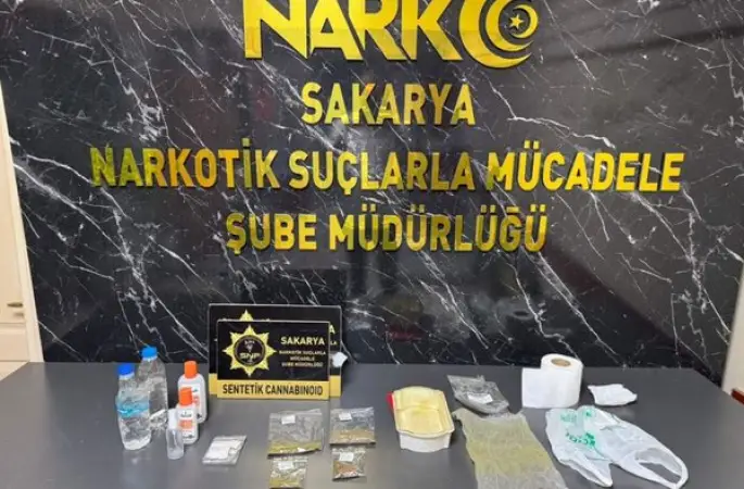 Sakarya’da uyuşturucu operasyonu: 1 şüpheli tutuklandı