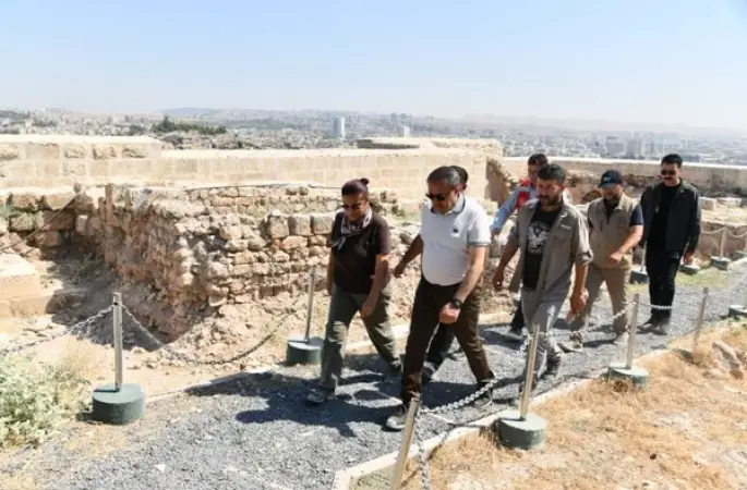 Şanlıurfa Kalesi’nde restorasyonda ilk etap tamamlanıyor