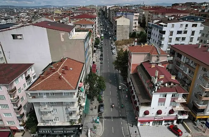 Şehit Numan Dede Caddesi yeni yüzüyle hizmette