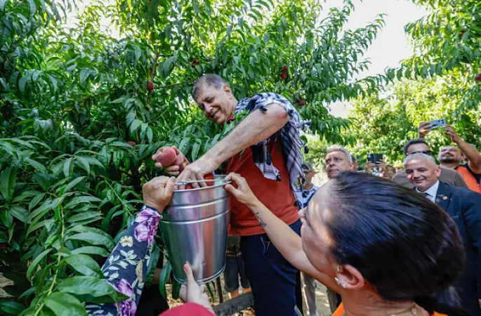 Selçuk’ta Şen Şeftali Şenliği yeniden düzenlendi