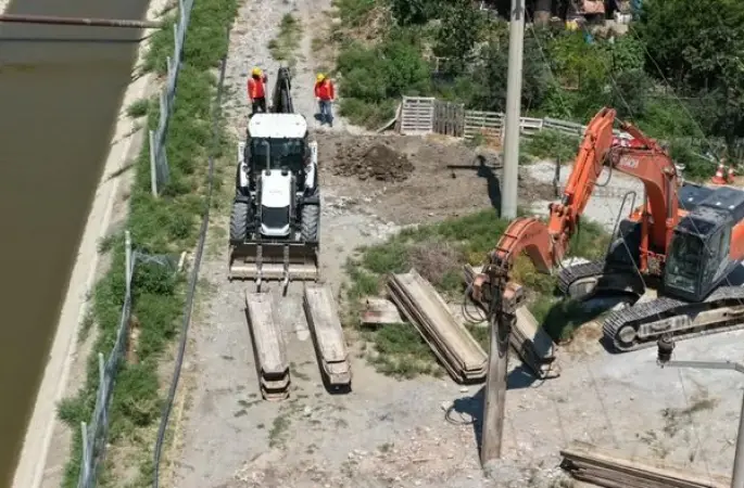 Söke'de kanalizasyon hattı yenileme projesine 75 milyon liralık yatırım