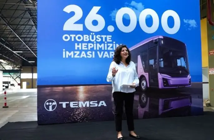 Türkiye’den dünya yollarına:  TEMSA’nın 26 bininci otobüsü Avenue Neo banttan indi