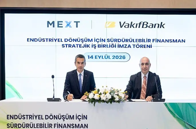 VakıfBank ve MEXT'ten sanayici ve ihracatçıların  yeşil dönüşümüne liderlik edecek iş birliği 