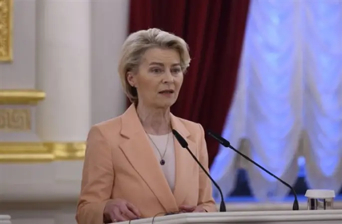 Von der Leyen: 1,4 milyar avroyu daha Ukrayna'nın kullanımına sunuyoruz