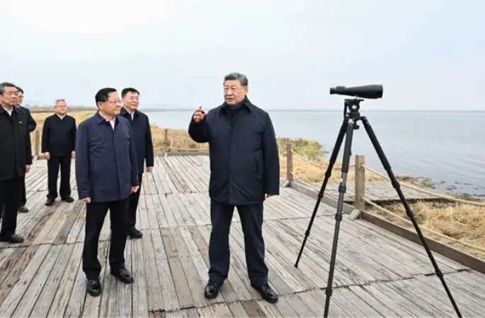 Xi Jinping: Ekolojik korumaya öncelik verilerek yeşil kalkınma yolu kararlılıkla izlenmeli