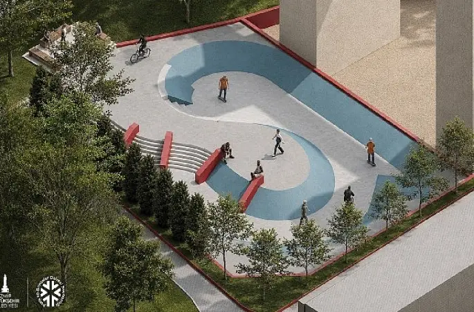 Yedigöller'in kaykay parkı için çalışmalar başladı 