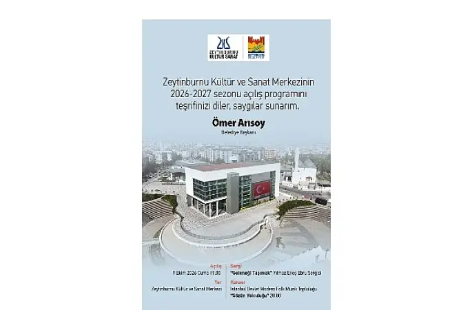 Zeytinburnu Kültür Sanat'ta Yeni Sezon Başlıyor!